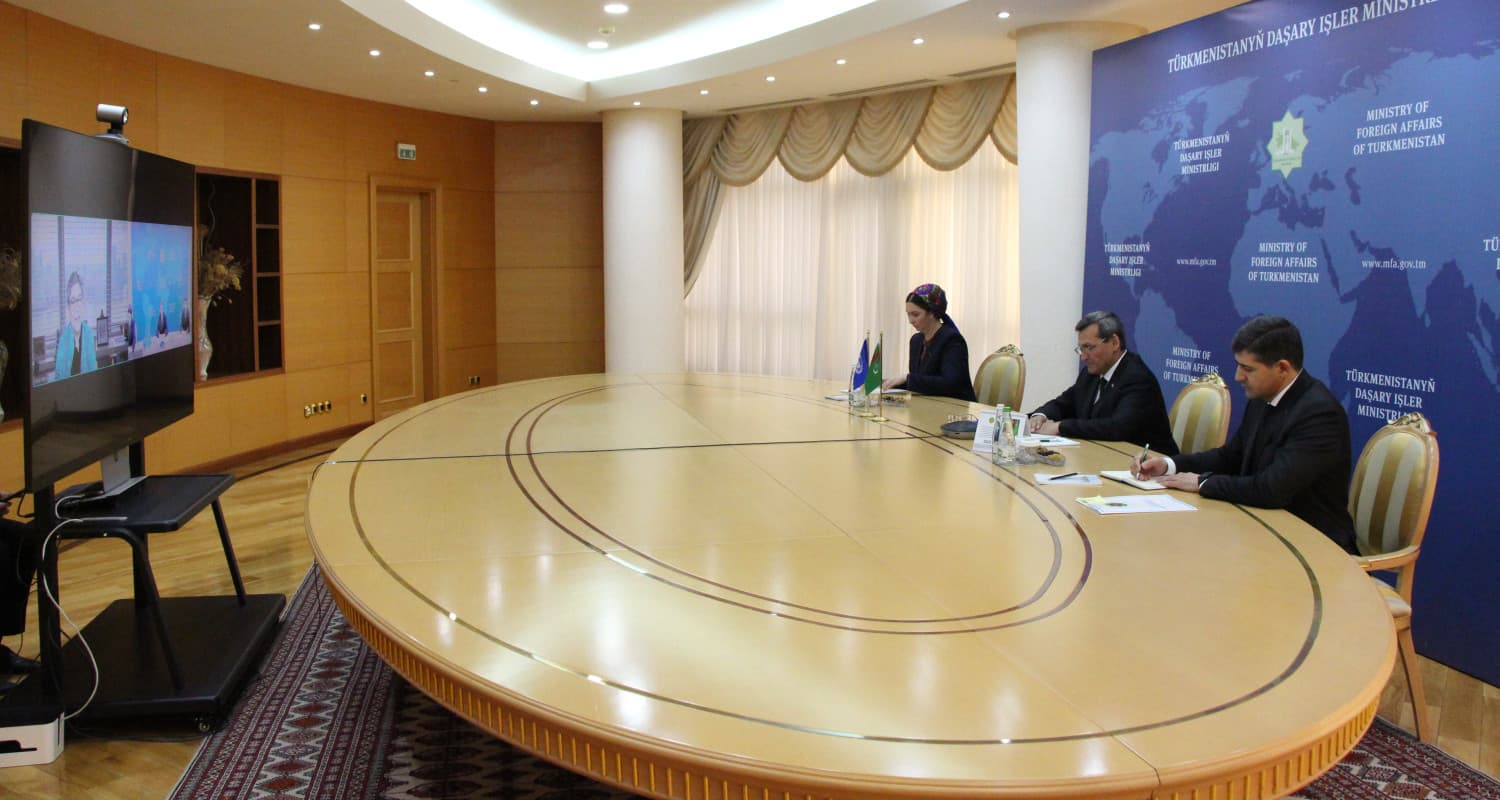 Foreign Minister of Turkmenistan and UN Under-Secretary-General synchronize watches ahead of LLDC 3