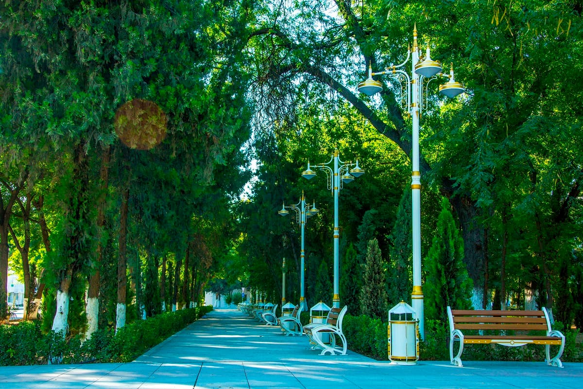 The renovated park “15 years of Turkmenistan’s Independence” opened in the center of Ashgabat