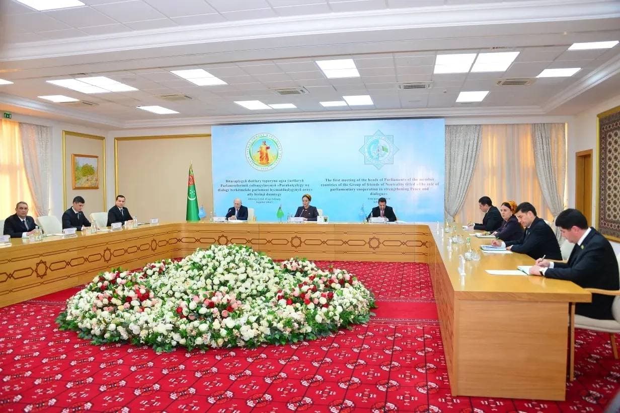 Speakers of Parliament of the Group of Friends of Neutrality Member States in Dialogue on Peace and Trust