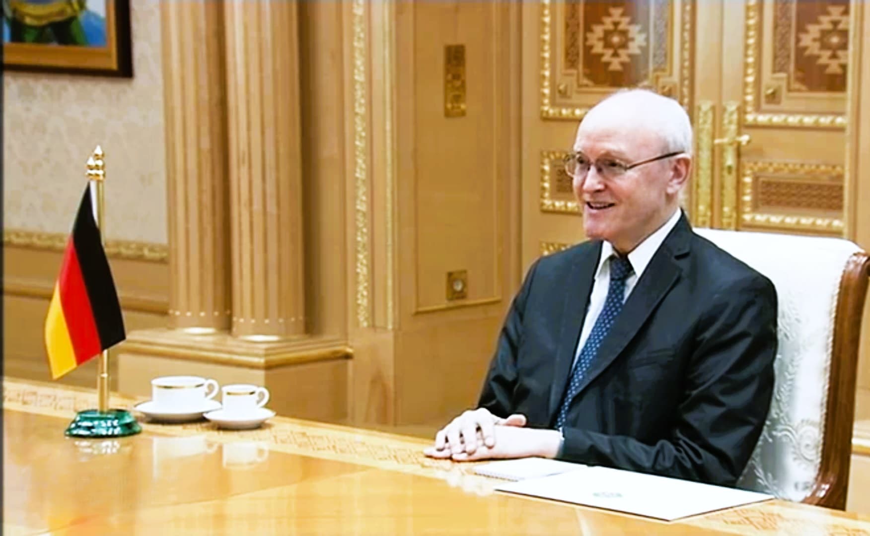Президент Туркменистана принял нового посла Германии