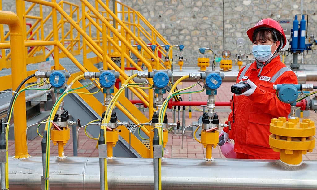 China-Central Asia gas pipeline transports over 10 bln cubic meters in Q1