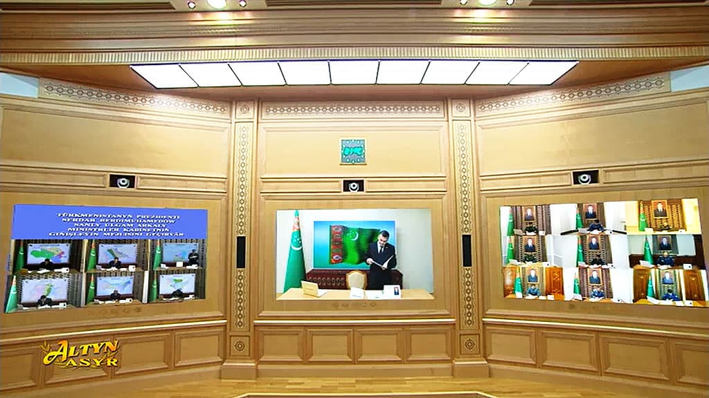 The Government of Turkmenistan goes on vacation for a month