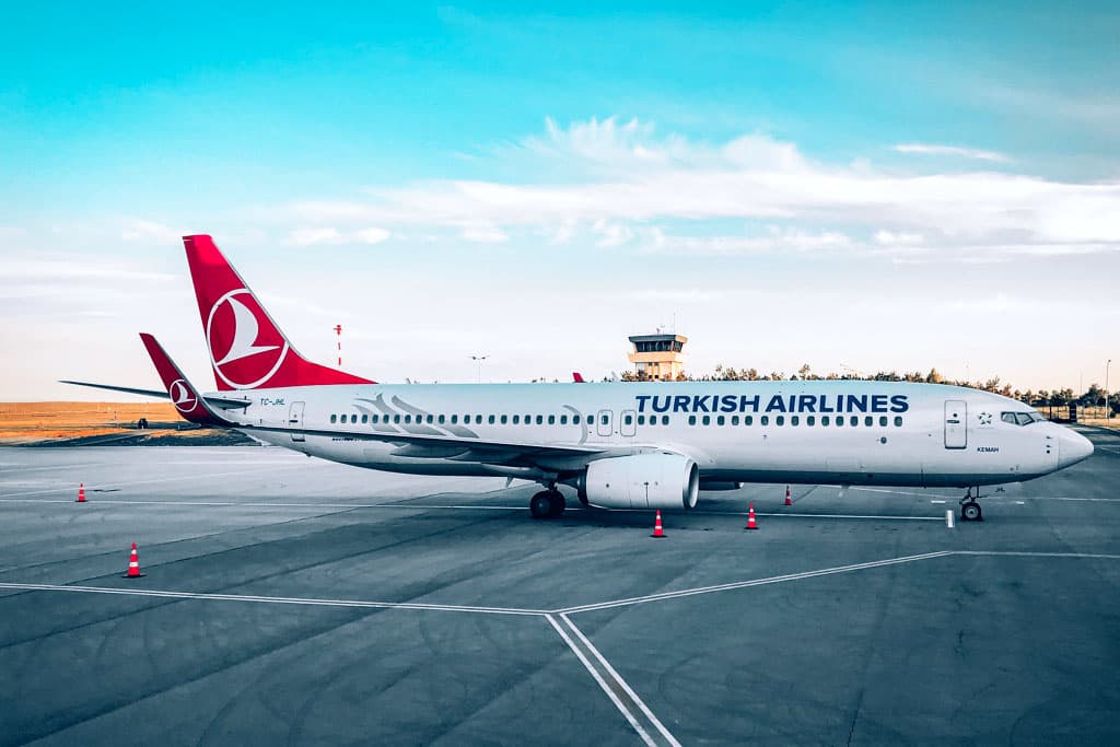 Turkish Airlines будет осуществлять по два чартерных рейса в неделю между Туркменистаном и Турцией