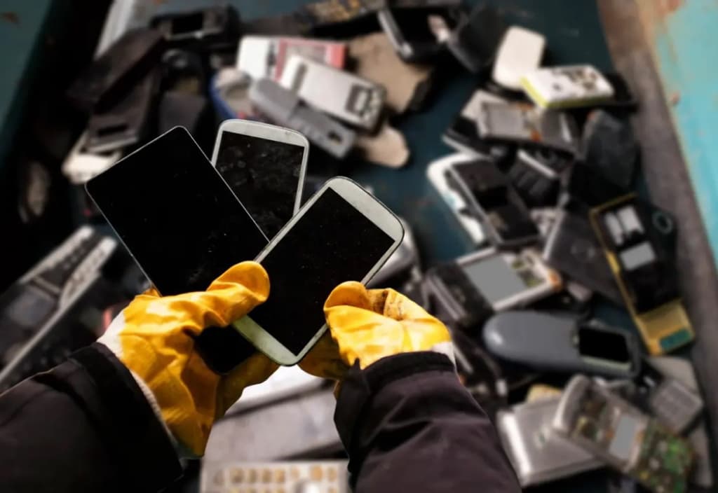 Количество выброшенных в мире смартфонов в 2022 году составит 5 миллиардов