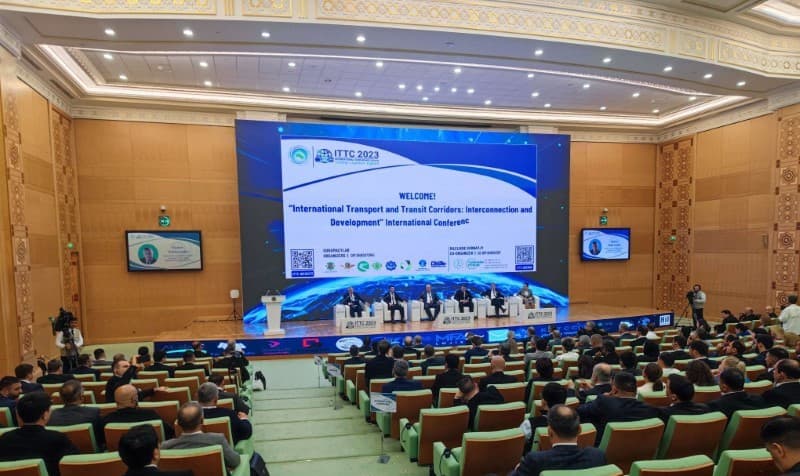 Старт конференции ITTC-2023: внимание на роли Туркменистана в соединении Азии и Европы
