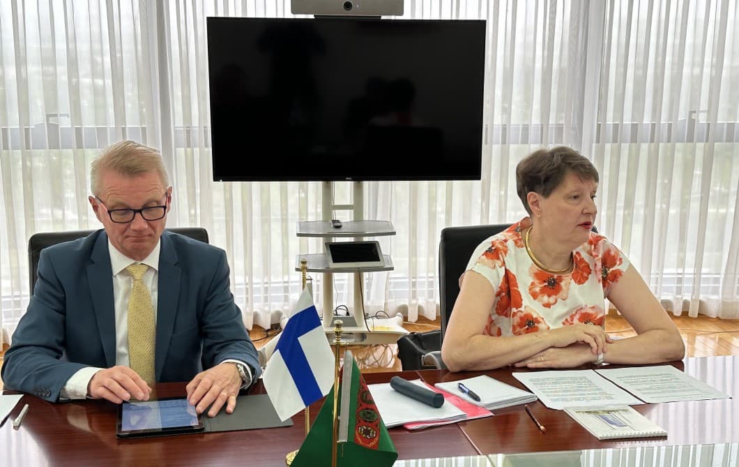 Turkmen-Finnish negotiations at the level of the Ministry of Foreign Affairs were held in Ashgabat