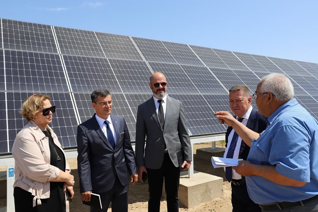 Solar power plant with a capacity of 370 kW put into operation in the “Avaza” tourist zone