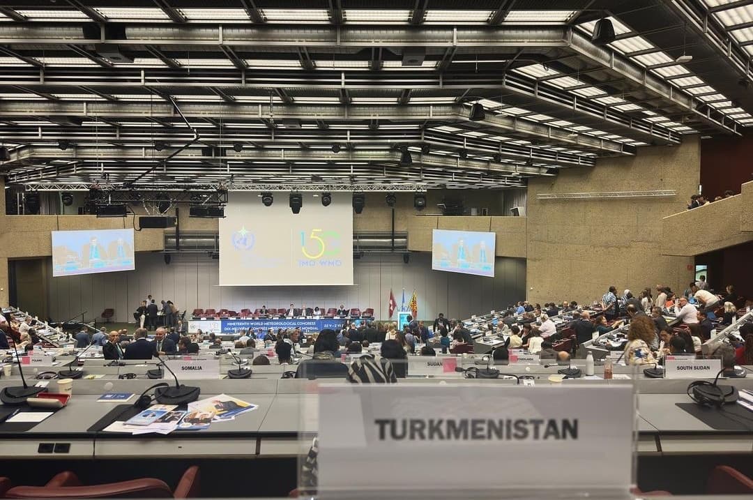 The delegation of Turkmenistan took part in the 19th World Meteorological Congress