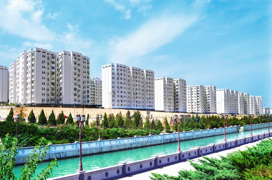 10 new nine-storey buildings will be erected in the residential complex "Parahat - 7" in Ashgabat