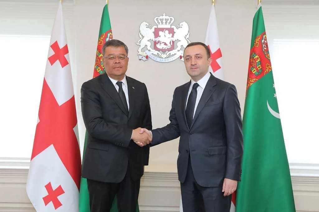 The Minister of Trade of Turkmenistan and the Prime Minister of Georgia outlined steps to increase trade