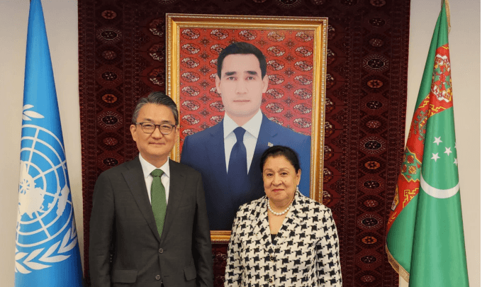 Cooperation between Turkmenistan and Korea was the topic of a meeting of diplomats of the two countries in New York