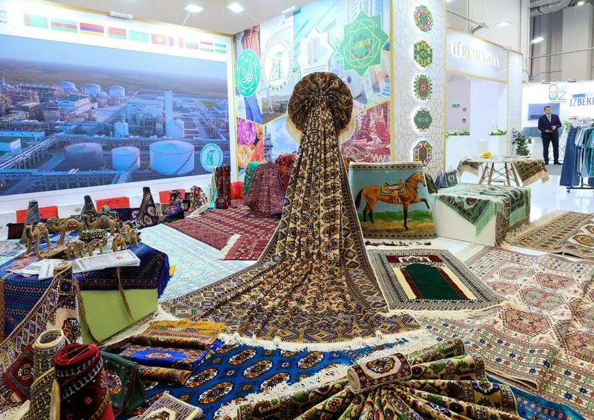 Colorful Turkmen carpets, a new Lada Aura model, solar and nuclear power plants – the Eurasia – Our Home exhibition opened in Sochi
