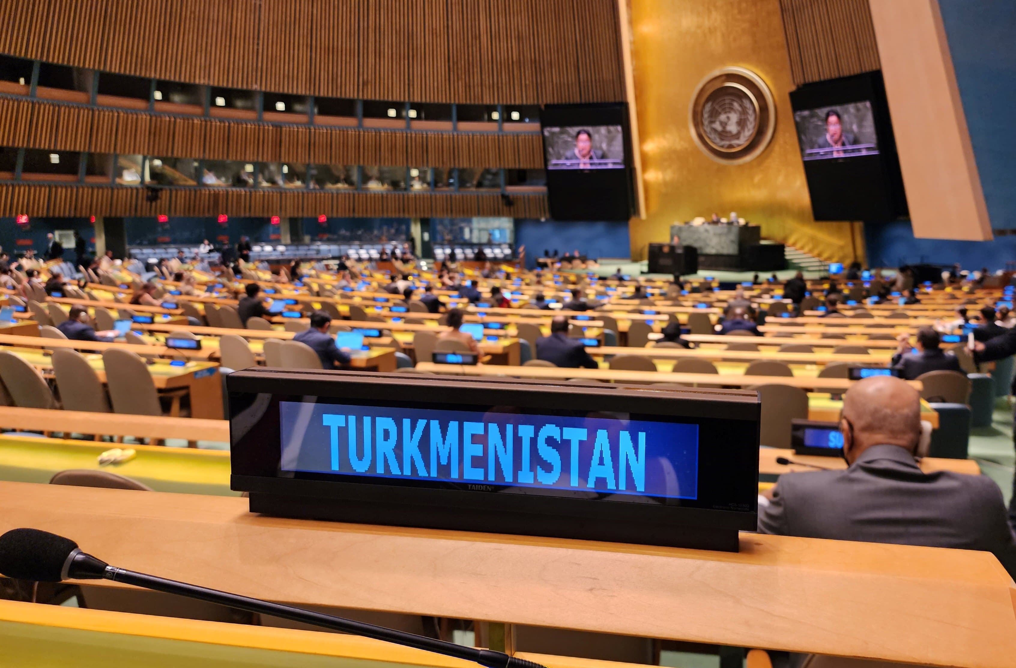 The UN General Assembly adopted a resolution to promote a culture of peace