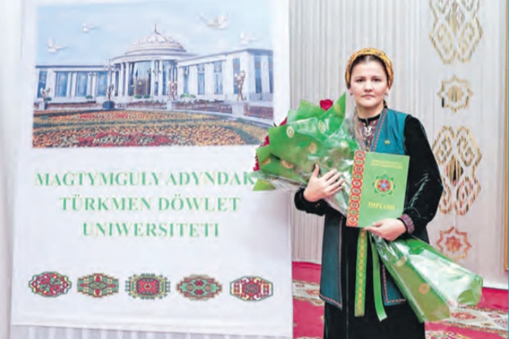 The head of the department of TSU named after Magtymguly became the "Teacher of the Year" in Turkmenistan