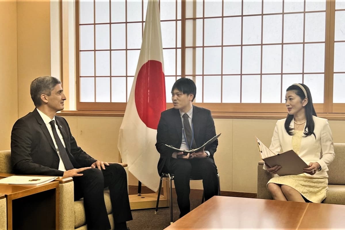 The Ambassador of Turkmenistan in Tokyo met with the Vice Minister of Foreign Affairs of Japan