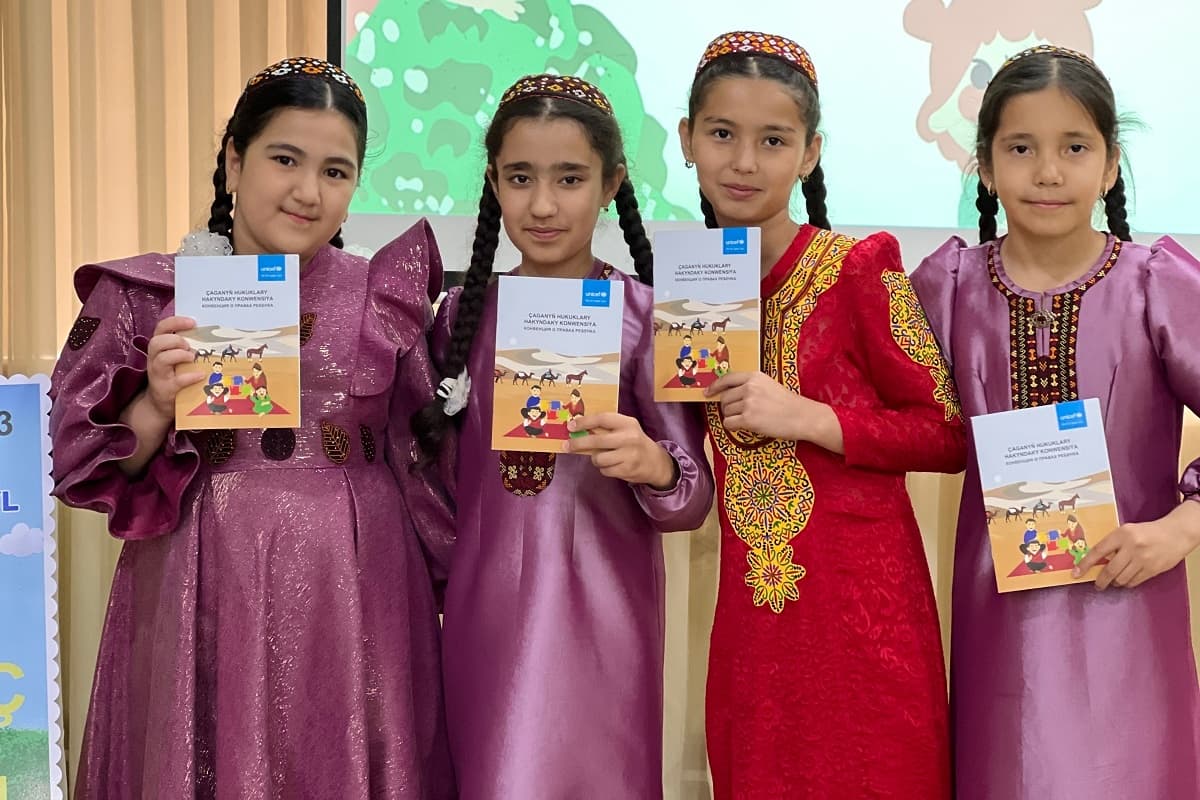 A new National Action Plan for the realization of children's rights has been approved in Turkmenistan