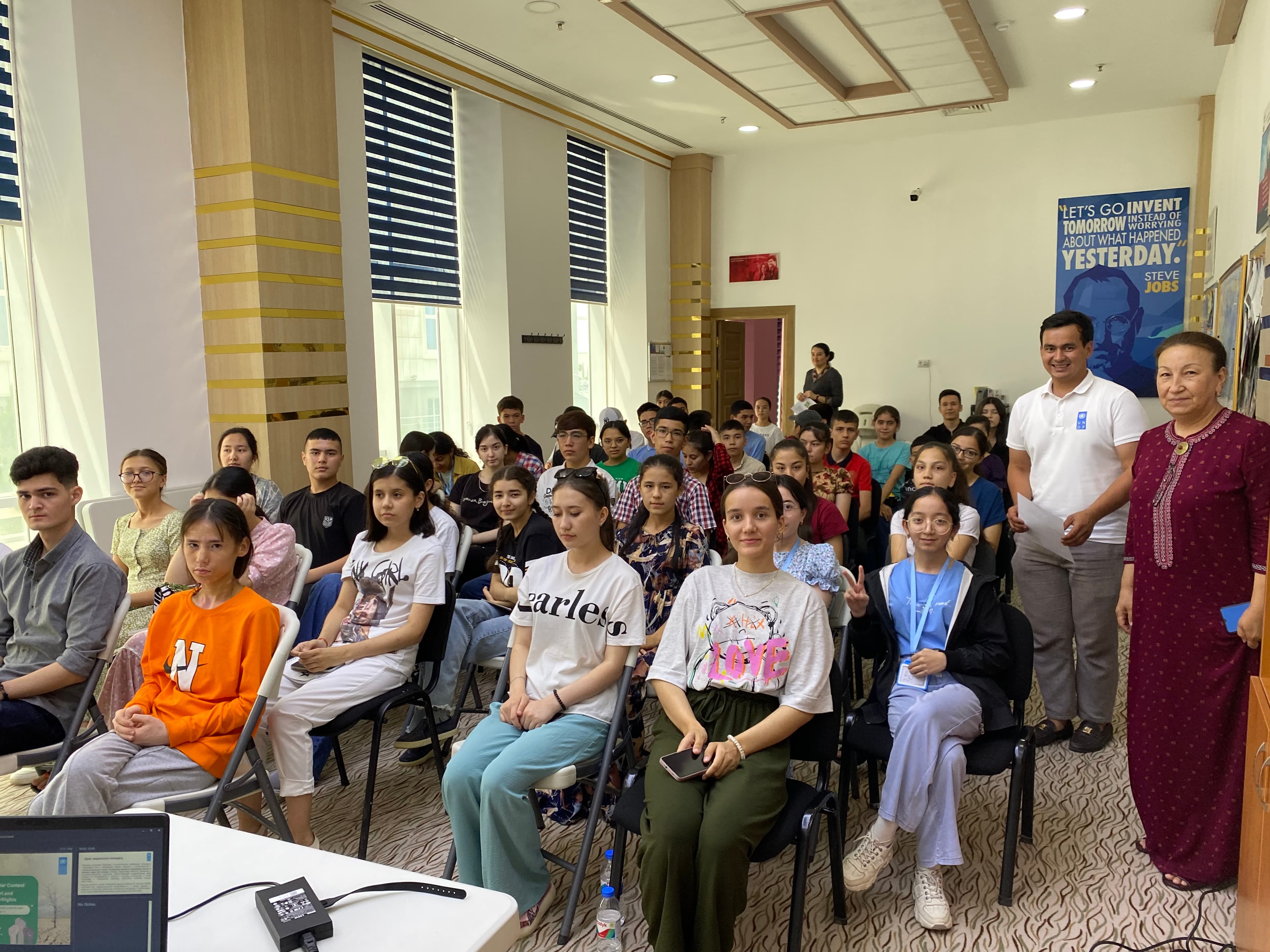UNDP organized climate information sessions in Dashoguz