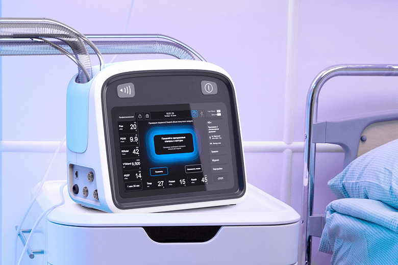 A portable artificial lung ventilation device for use at home or on a walk was created in Russia