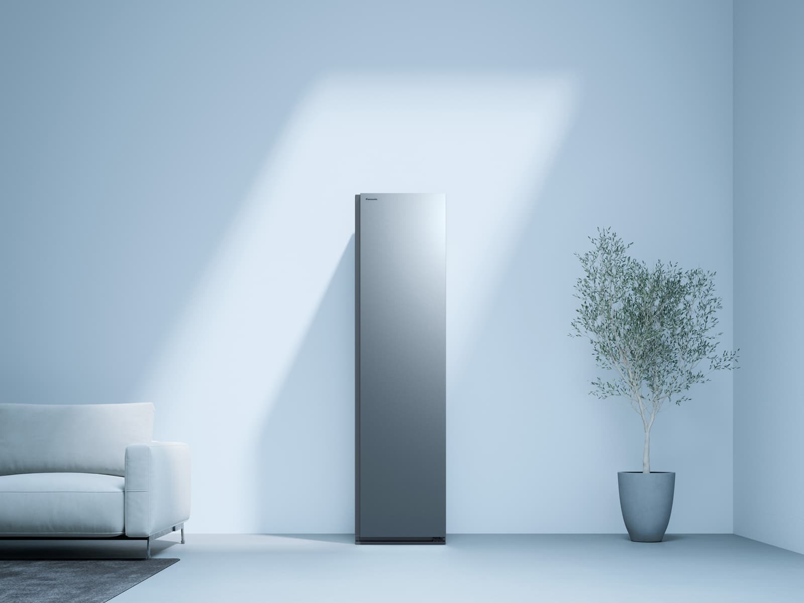 Panasonic has released a smart wardrobe-iron