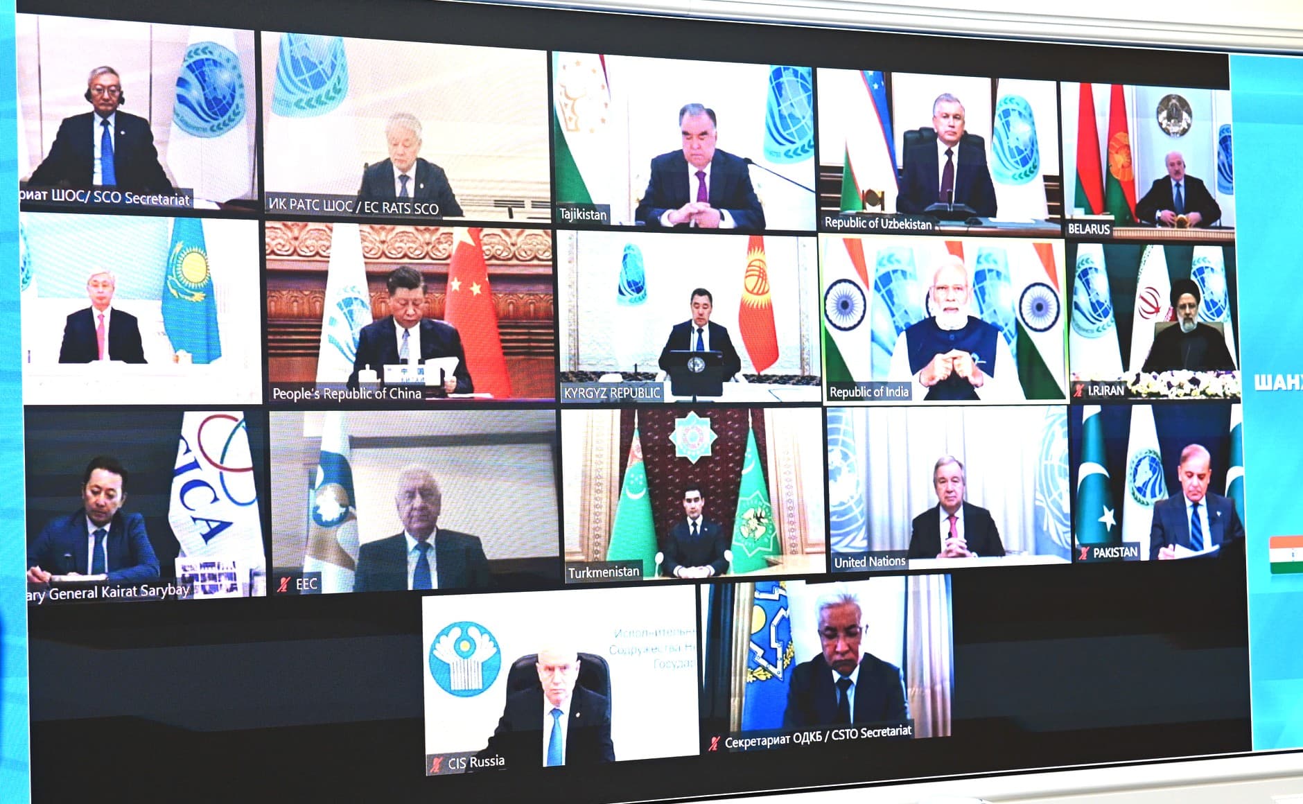Serdar Berdimuhamedov identified five key areas for the development of the Turkmenistan-SCO dialogue