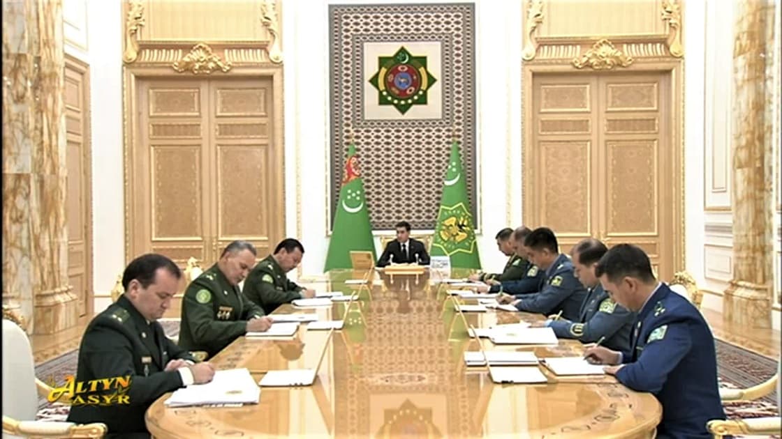The State Security Council of Turkmenistan summed up the work of law enforcement agencies for six months
