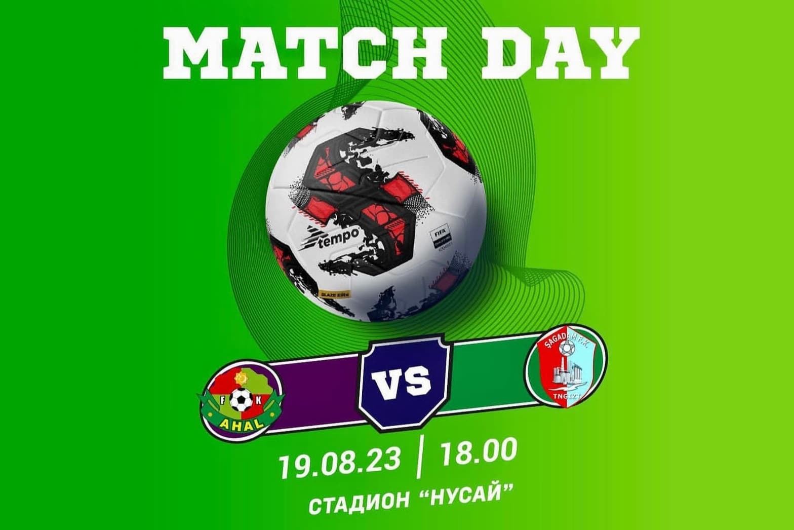 "Ahal" - "Shagadam": will the club from Turkmenbashi score the first goal in the second round