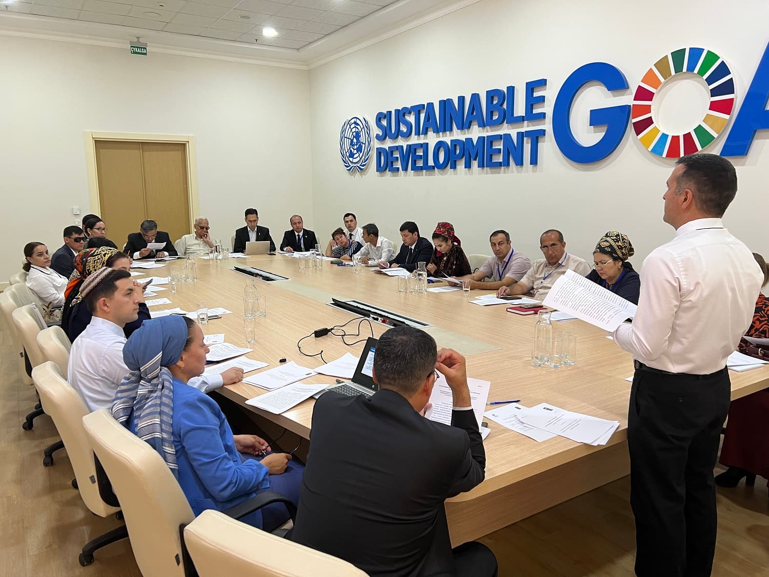 Social enterprises were reconstructed in Turkmenistan as part of a project for the employment of disabled people