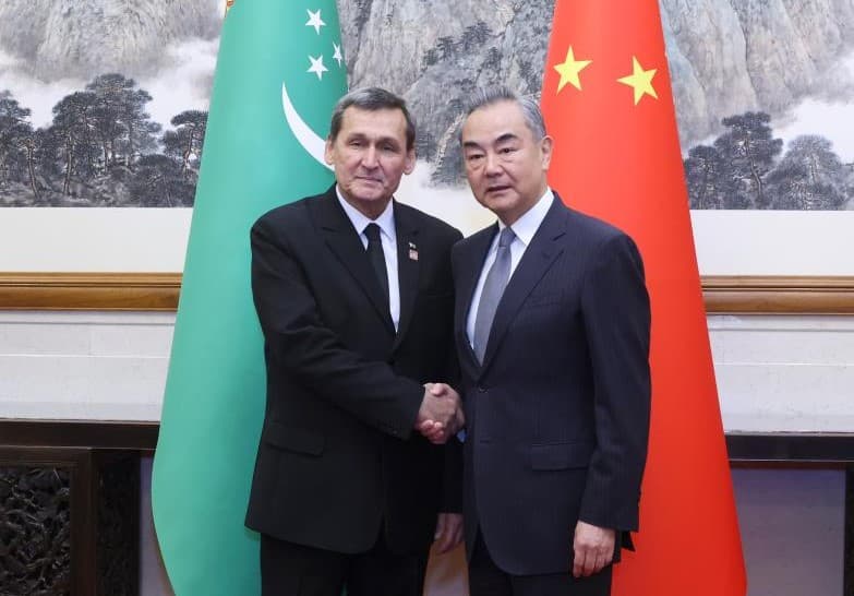 The foreign ministers of Turkmenistan and China held a meeting in Beijing
