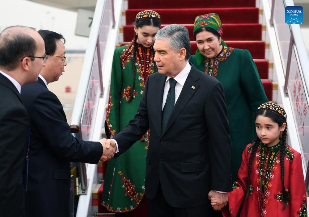The working visit of the Chairman of the Halk Maslakhaty of Turkmenistan to China has begun