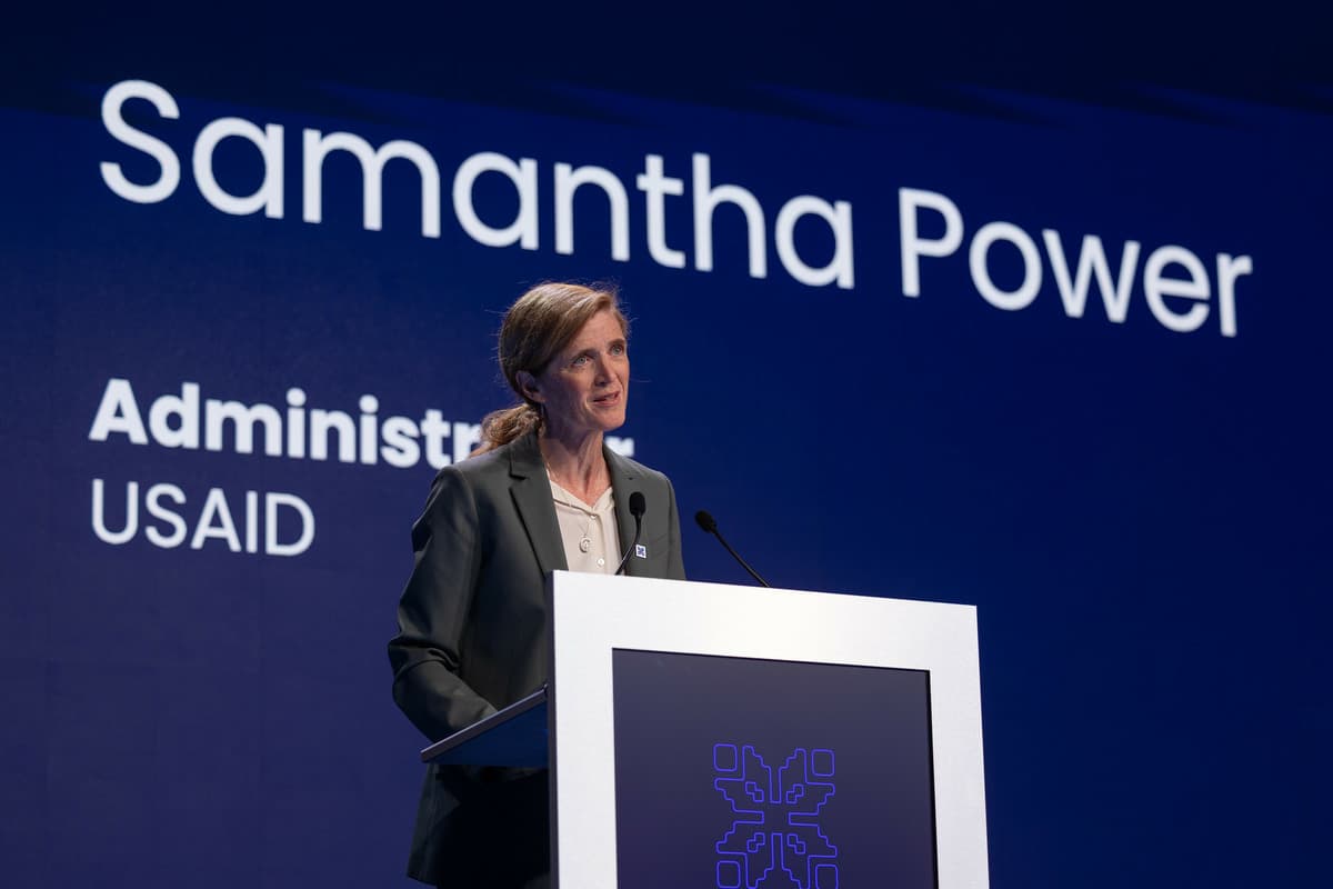 USAID Administrator Samantha Power is traveling to Uzbekistan, where the C5+1 ministerial meeting will be held