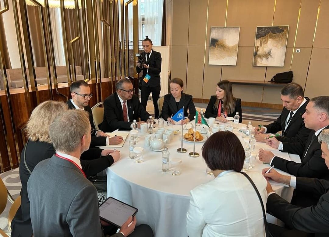 Turkmenistan and WHO have established a partnership for joint activities