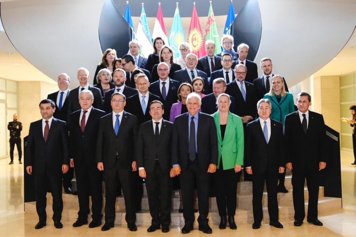 Rashid Meredov took part in the meeting of CA-EU Foreign Ministers 5+27