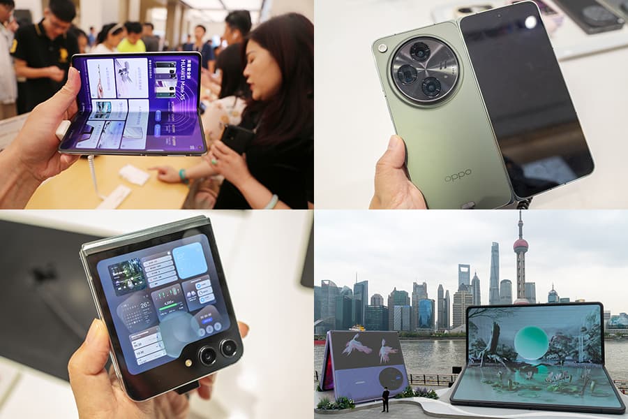 Seven foldable smartphone manufacturers in China