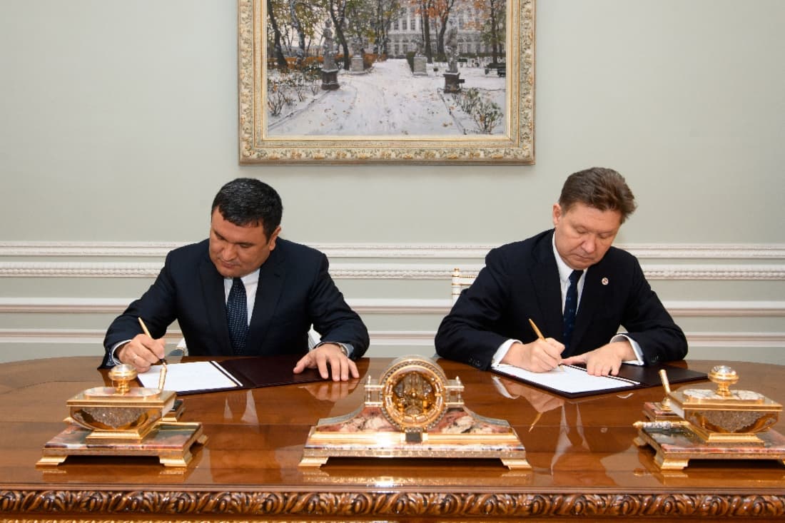 Gazprom and Uzbekistan signed a Strategic Memorandum on cooperation in the energy sector