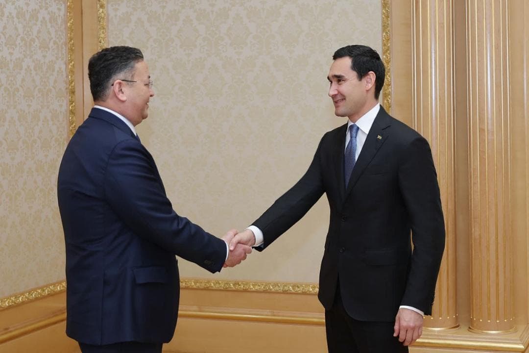 Serdar Berdimuhamedov and Murat Nurtleu assessed Turkmen-Kazakh cooperation