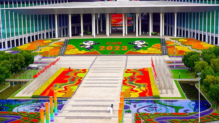 The 6th International Exhibition of Imported Goods is being held in China