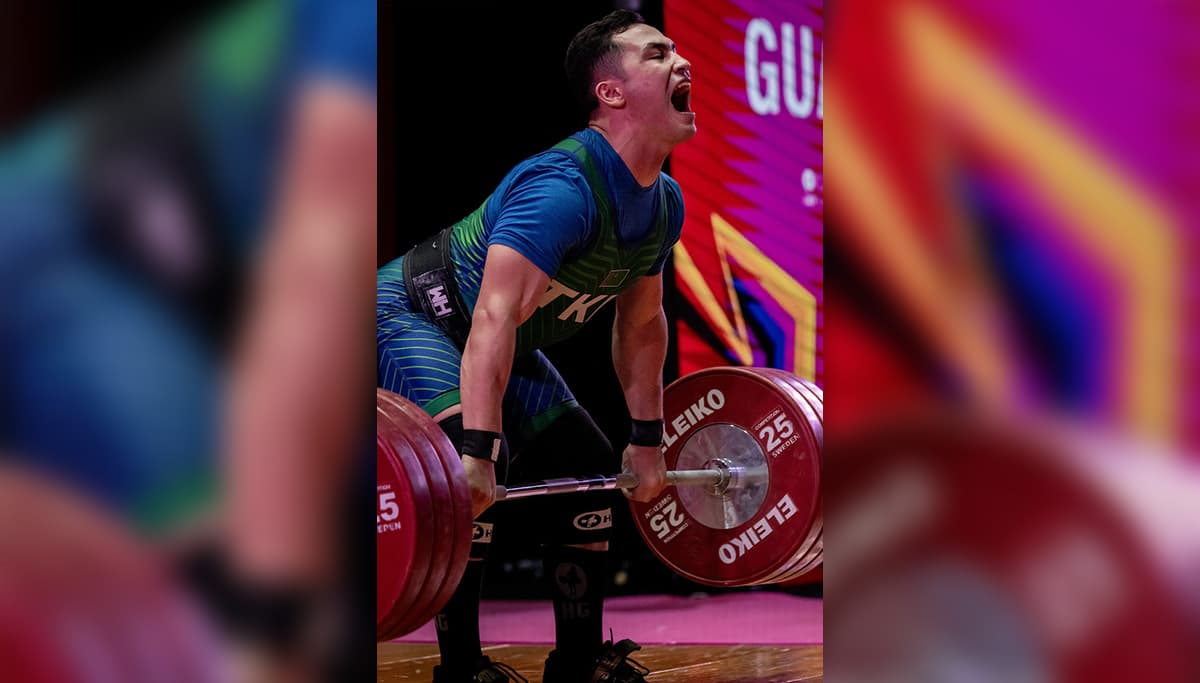 Туркменский тяжелоатлет завоевал серебро на молодежном чемпионате мира