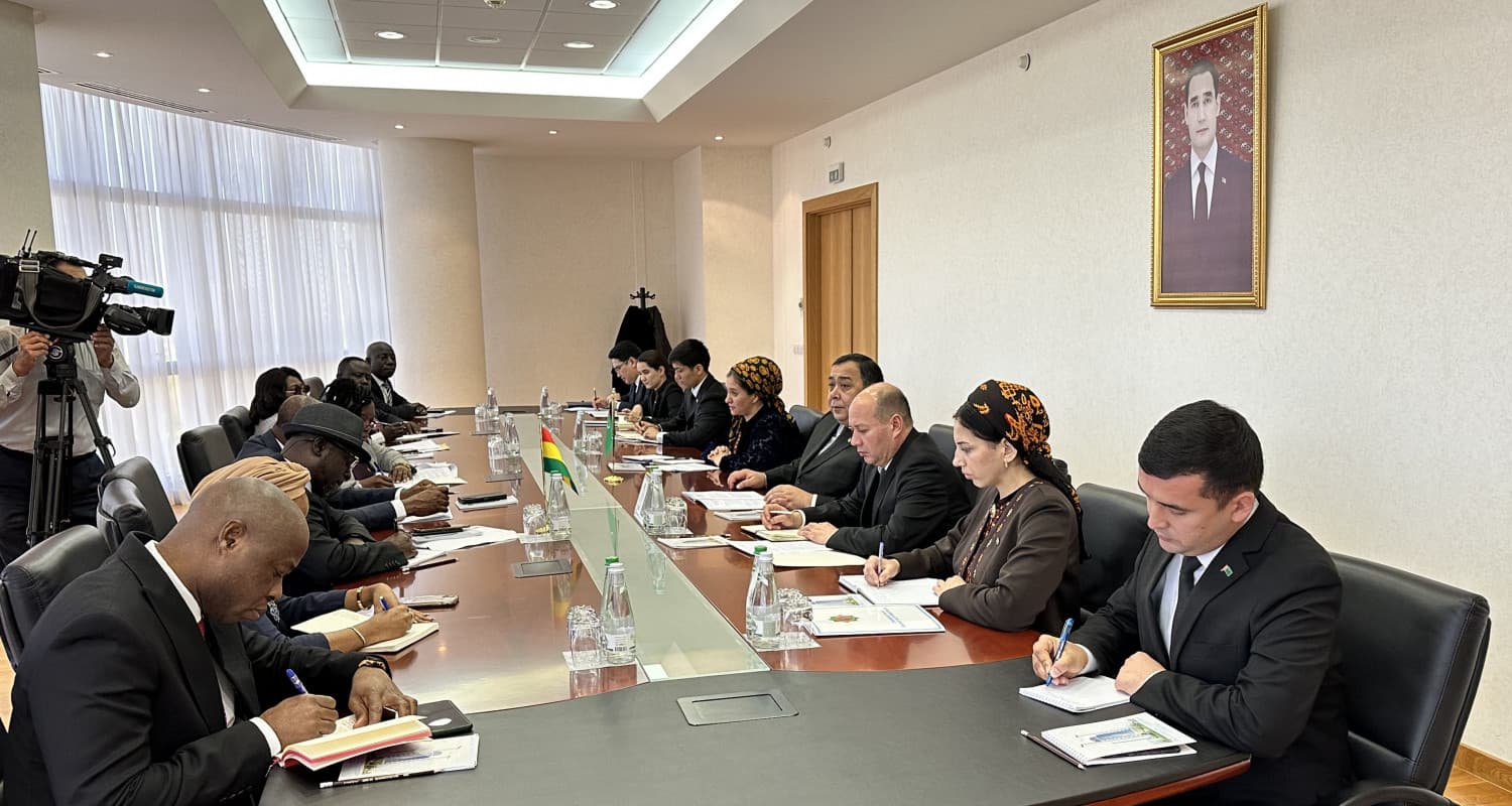 Turkmenistan and Ghana discussed issues of bilateral cooperation