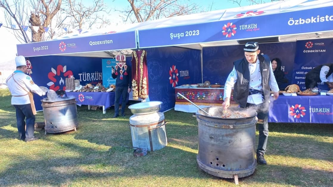 Shusha presented samples of the common cuisine of the Turkic peoples