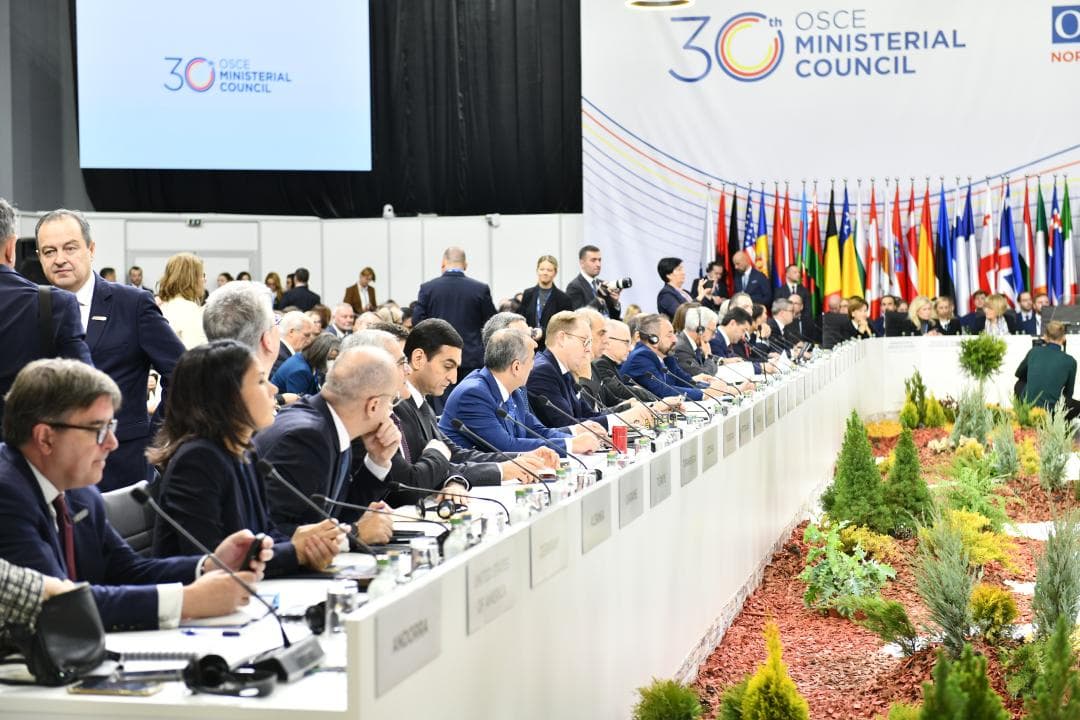 The delegation of Turkmenistan took part in the meeting of OSCE Foreign Ministers in Skopje