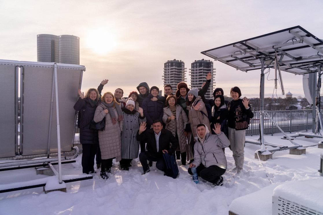 The winners of the EU competitions from Central Asia study the Latvian experience of energy efficiency
