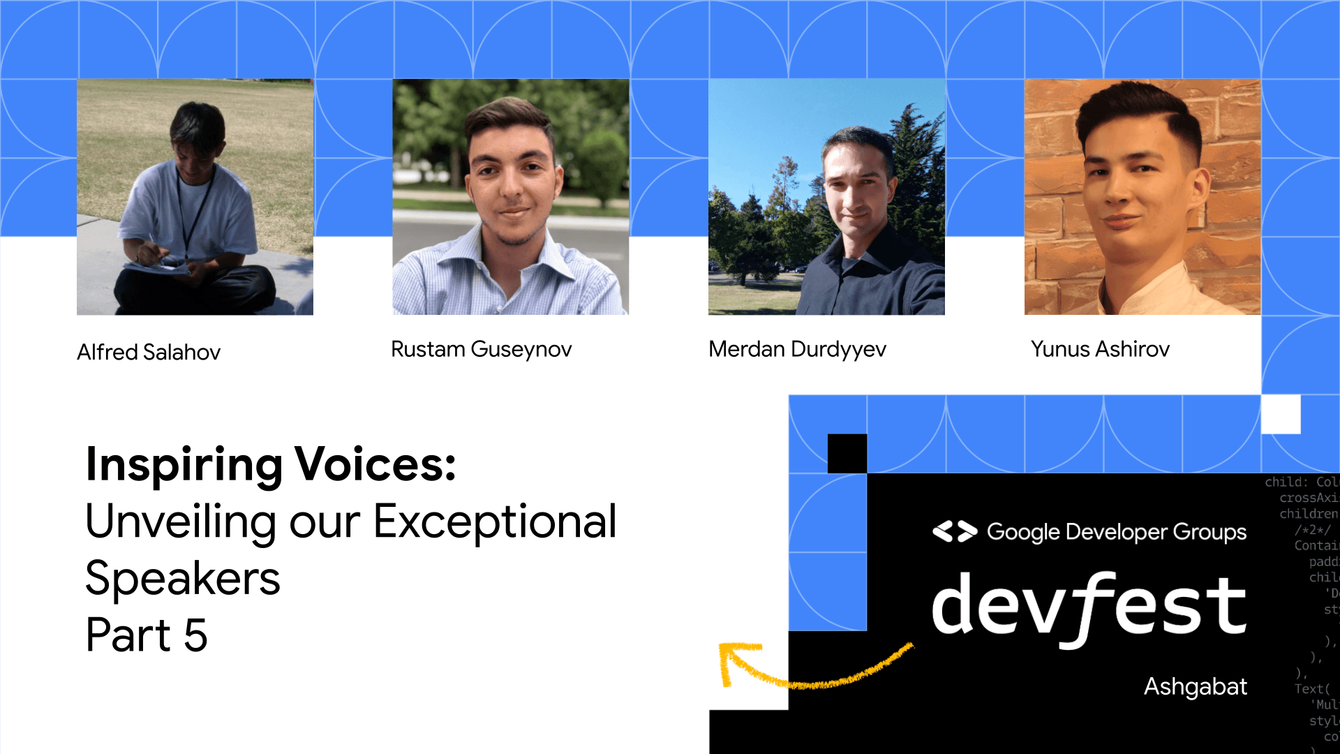 DevFest'23 – getting to know the speakers (Issue 5)