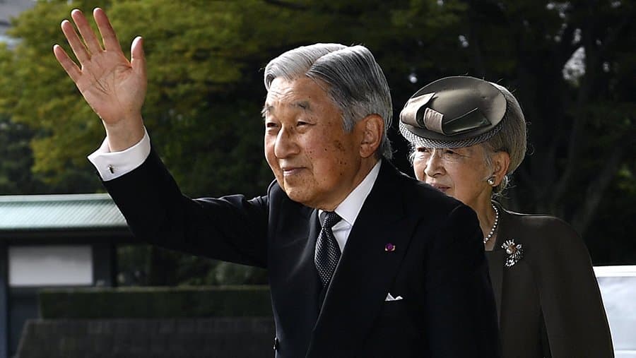 Emperor Emeritus of Japan Akihito celebrates his 90th birthday
