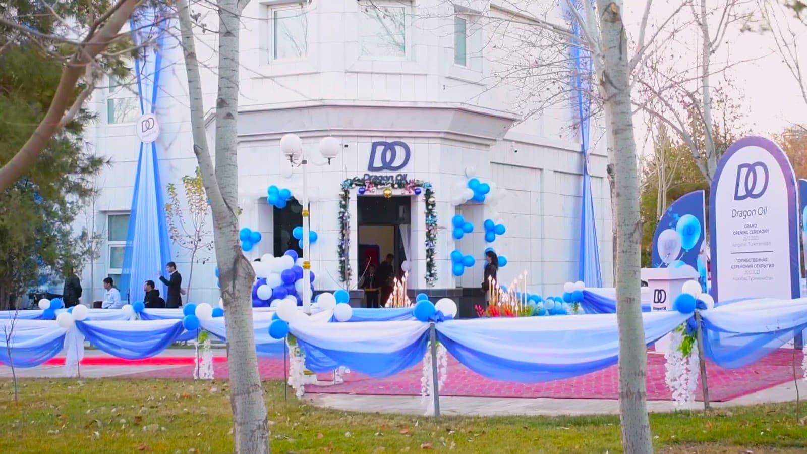 Dragon Oil has opened a new office in Ashgabat