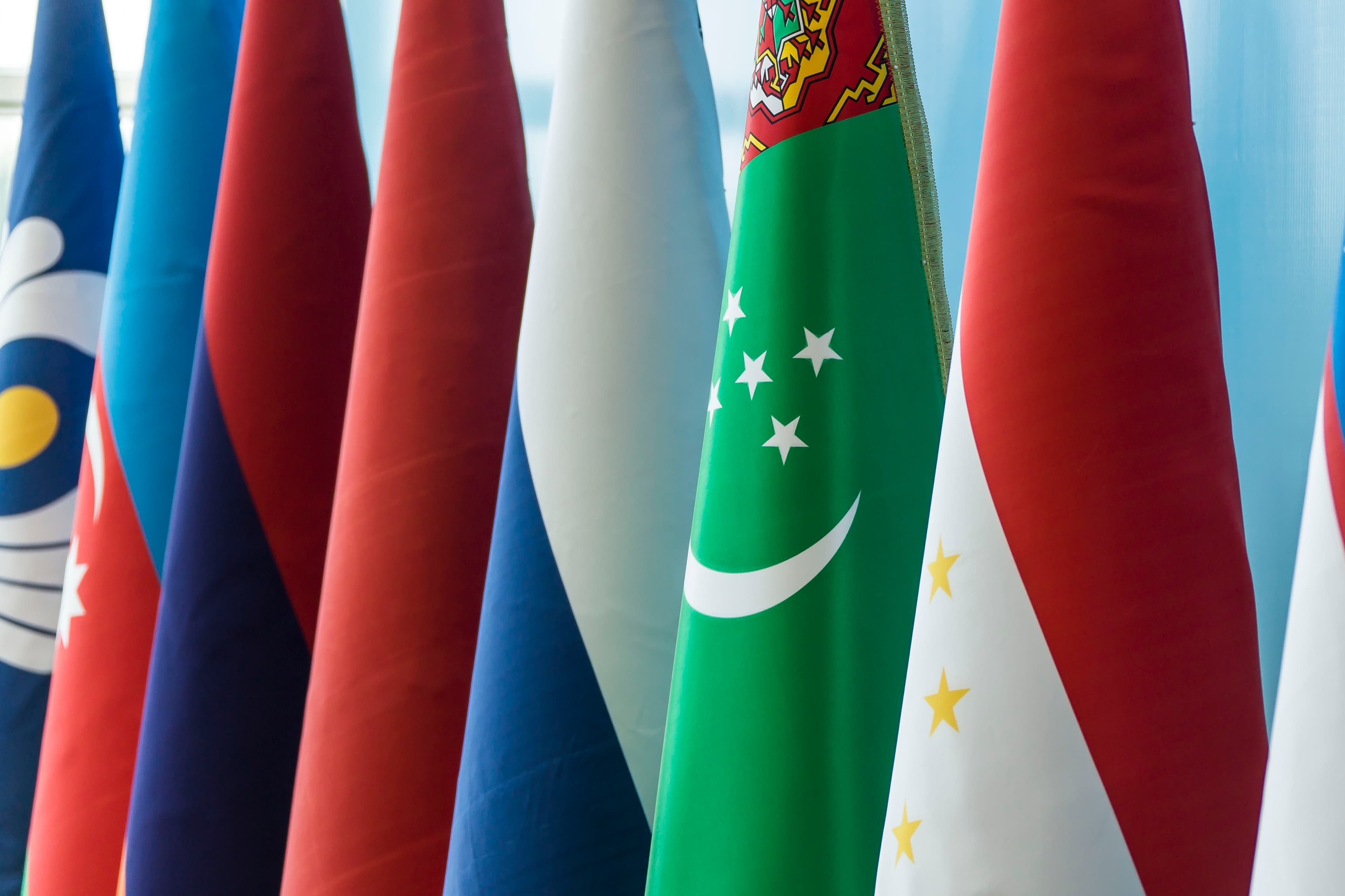 The President of Turkmenistan arrived in St. Petersburg for an informal summit of the heads of the CIS countries