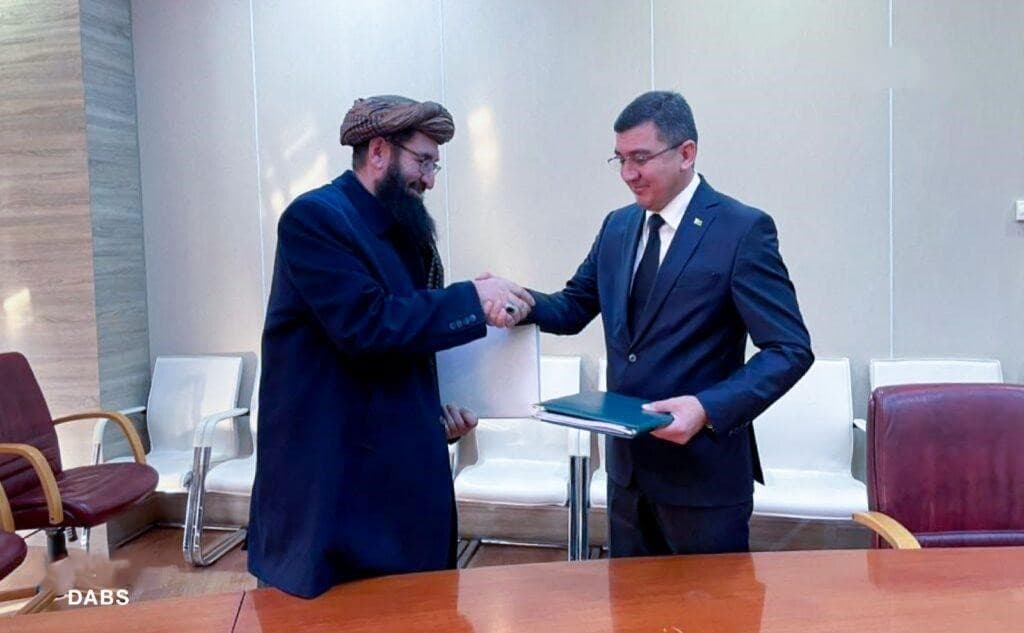 Ashgabat and Kabul signed an agreement for the supply of Turkmen electricity in 2024