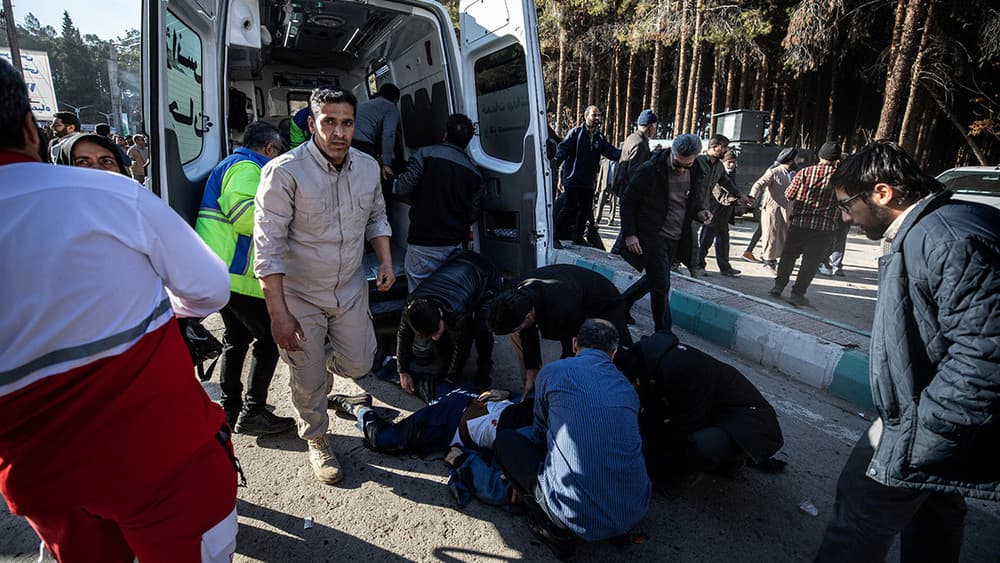 Serdar Berdimuhamedov expressed condolences to the President of Iran in connection with the terrorist attack in Karman