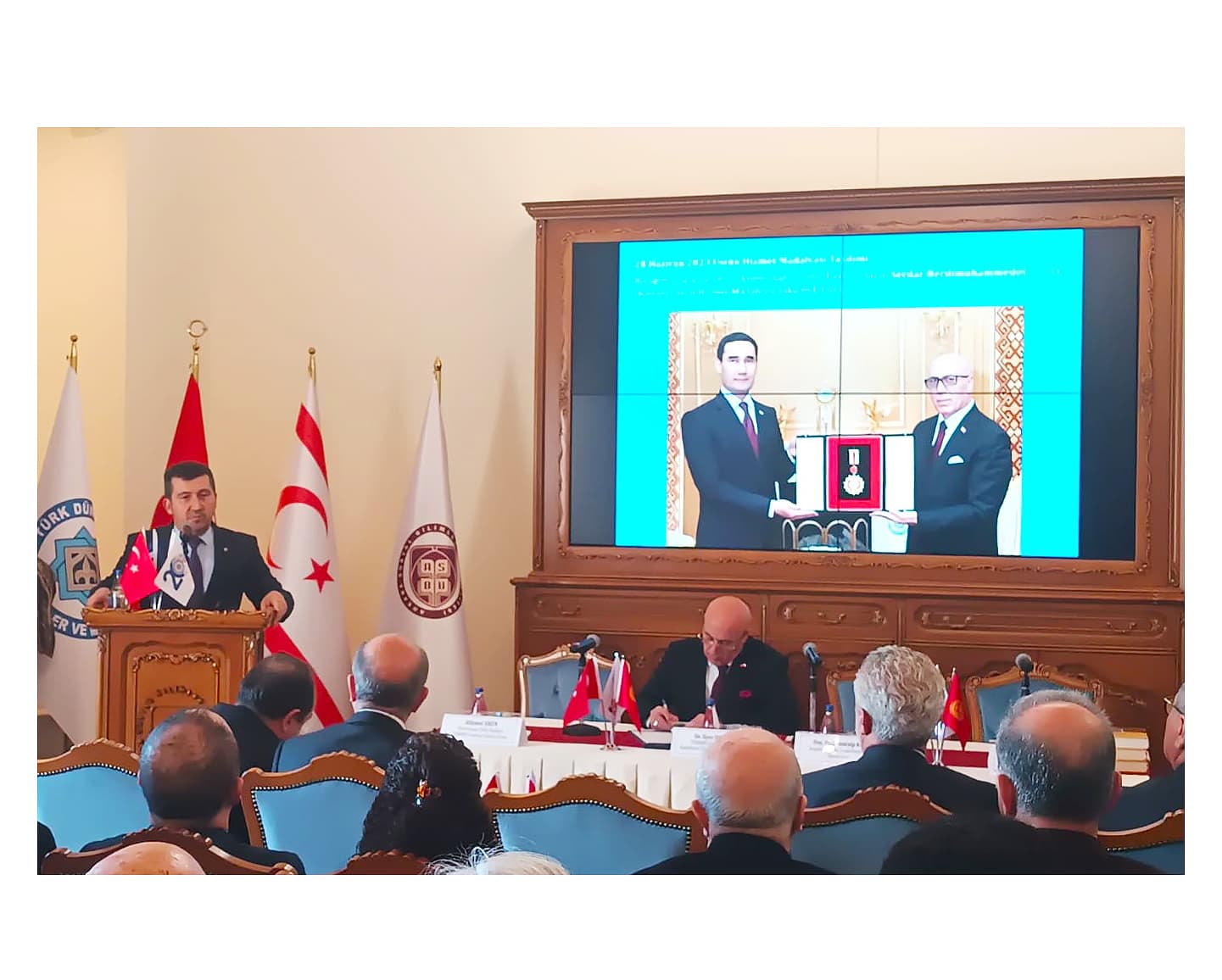 A conference was held in Ankara dedicated to the year of “The Fount of wisdom of Magtymguly Fragi” in Turkmenistan in 2024