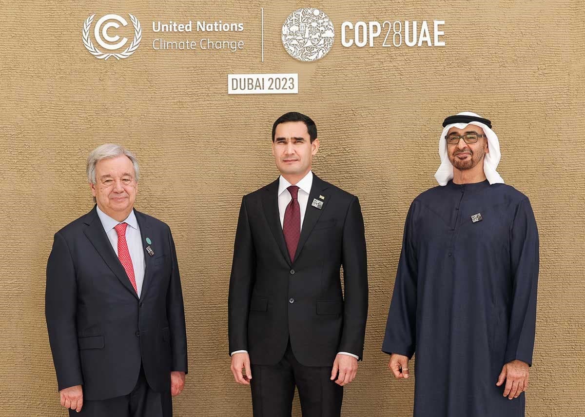 Statements of Turkmenistan at COP28 published as a document of the 78th session of the UNGA