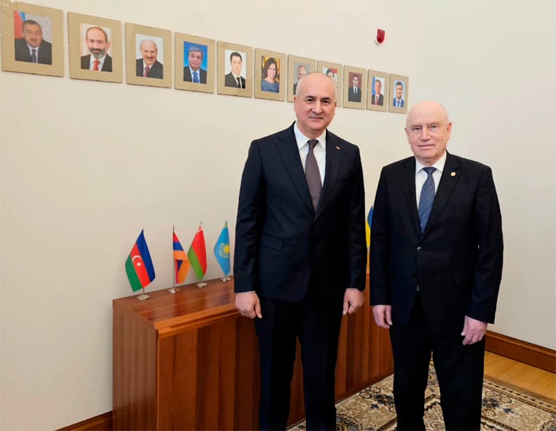 The Ambassador of Turkmenistan to Russia discussed joint events with the CIS Secretary General